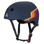 Triple Eight Unisex Sweatsaver - Certified Skateboard Helmet, Pacific Beach, S M UK