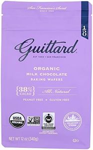 Guittard, Baking Wafer Milk Chocolate 38% Organic, 12 Ounce