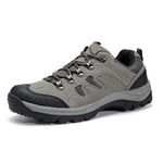 CC-Los Walking Trainers for Men Comfortable Lightweight Hiking Shoes Grey 7.5