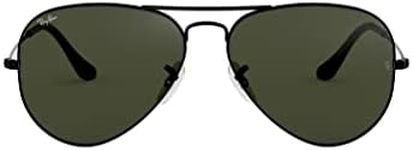 Ray-Ban mens Aviator Sunglasses, Bl