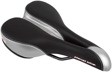 Planet Bike A.R.S. Classic Bike seat - Men's (Black & Silver)