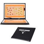 RoseFlower Volleyball Magnetic Coaching Board, Volleyball Tactic Coaches Strategy Board Coach's Training Equipment Aids,Dry Erase Coaching Marker Tactics Board Whiteboard, Lightweight Portable