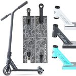 Pro Stunt Scooter for Kids and Teens Ages 8-12 – Lightweight Durable Trick Scooter for Skatepark and Street – Easy Assembly – Madd Gear MG4 (Black/Black)