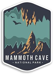 Mammoth Cave National Park Sticker Decal Notebook Car Laptop 4"x5.5" (Color)