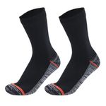 Drylife Waterproof Socks For Outdoor Activities, Thermalwear Bamboo Breathable Socks For Hiking, Swimming, Fishing, Skiing, Trekking And Other Sports Activitities in Cold/Wet Conditions (IN, Alpha, M)