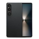 GIMENOHIG Rare 600D Premium Aramid Carbon Fiber Case for Sony Xperia 1 VI (Black)