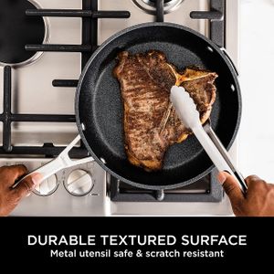 Ninja ZEROSTICK 5-Piece Non-Stick Cookware Set – Frying & Sauce Pans