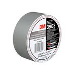 3M 3903 Vinyl Duct Tape, Gray 2" Wide by 50 Yards Long, 6.3 Mil