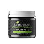 Nelson Naturals Activated Charcoal Peppermint Toothpaste 93g