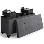 Storage Ottoman Bench with Storage 