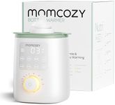Momcozy Nutri Bottle Warmer, 9-in-1 Baby Bottle Warmer with Night Light, Accurate Temperature Control, receives nutrients in Breast Milk, for All Bottles with Breast Milk or Formula