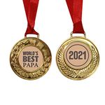 Yaya Cafe World's Best Papa Medal for Father