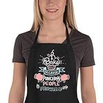 Saukore Funny Baking Aprons for Wom