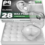 PQ Wax Ear Plugs for Sleeping - 28 