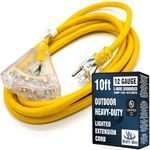 10 Gauge Extension Cord Home Depot