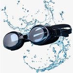 Tigayhc Swimming Goggles, No Leak, Waterproof, Anti-Fog, Anti-UV, Suitable for Men, Women, Teens