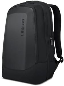 Lenovo Legion 17 Inch Armored Backpack II, Gaming Laptop Bag, Double-Layered Protection, Dedicated Storage Pockets, GX40V10007, Black