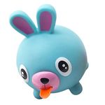 Vent Decompression Stress Toys Dog Ball Gifts for Out Class Fidget Toystongue Talking Squeaky Latex with Screaming Adorable Tongue Blue Squeak Games Teenagers Sound Adults