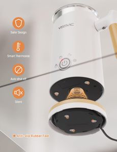 YISSVIC Electric Milk Frother – Automatic Foam Maker for Coffee