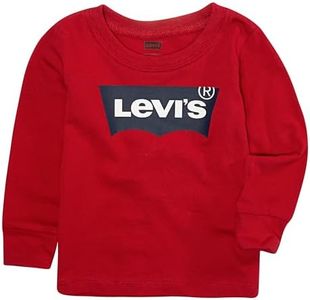 Levi's Lvb l/s batwing tee Bebé-Niños Levis Red 6 meses