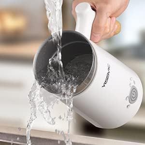 YISSVIC Electric Milk Frother – Automatic Foam Maker for Coffee