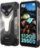 Ulefone Armor 34 Plus 5G Rugged Phone, MTK Dimensity 7400X 32GB+512GB, 25500mAh 66W, Android 15, 6.95" 120Hz Corning Screen, 64MP+50MP+50MP, Waterproof, 1100LM LED & Warning Light/Dual 5G/Widevine L1