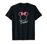 Disney Minnie Mouse Bow Bride Wedding T-Shirt