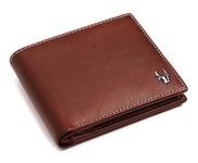 WildHorn Olive Leather Men's Wallet (WH2050) (Brown)