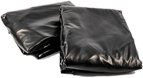 Camco 45248 Black 30 inches - 32 inches Vinyl Wheel and Tire Protector, (Pack of 2)