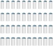40 Pcs Pool Cue Tips Slip-On Assorted 4 Sizes Billiard Cue Tips Replacement Bulk (10mm, 11mm, 12mm, 13mm)
