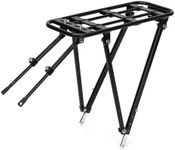 Bike Rear Rack Aluminum: Fits Most 