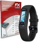 atFoliX Screen Protector compatible with Garmin Vivosmart 4 Protector Film, ultra clear and flexible FX Screen Protection Film (3X)