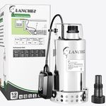 1/2HP Stainless Steel Sump Pump wit