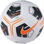 Nike CU8047-101 Academy Recreational soccer ball Unisex Adult WHITE/BLACK/TOTAL ORANGE Size 5