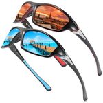 Sports Polarized Sunglasses For Men Cycling Driving Fishing 100% UV Protection