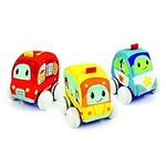 Pull Back Toy Cars – Soft Plush Tod