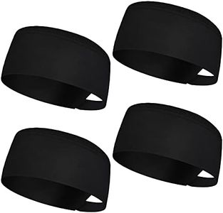 Chef Hats for Men Women Chef Beanie Chef Caps for Men (Black,4 Pieces)