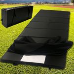 Doublehorse Baseball Sliding Mat, Convenient Transportation&Storage,Sliding Mat For Training, Softball Training Mat,Multiple Sites Available, Black