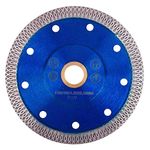 GoYonder 4.5” Diamond Tile Blade for angle grinder, Super Thin Diamond saw blade Grinder blades for Wet Dry Cutting, Diamond Blade for Cutting (Blue, 4.5"-blue)