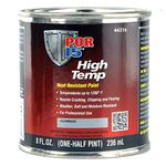 POR-15 High Temperature Paint - Aluminum - 8 fl. oz. - High Heat Resistant Paint - Withstands Temperatures Of 1200 Degree F | Weather & Moisture Resistant