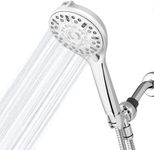 Waterpik ShowerClean Pro Hand Held Shower Head High Pressure Rinser With Built-in Power Jet -Wash, Shower -Cleaner In Chrome, QCW-763ME