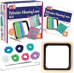 MindWare Make Your Own Potholder Weaving Loom Kit - Ages 8 and Up
