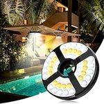 Patio Umbrella Lights, Rechargeable Cordless Umbrella Pole Light for Patio Umbrellas, Camping Tents and Outdoor Use (Large)