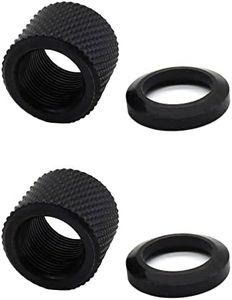 Ficero Thread Protector 1/2 x 28 for .22LR .223 & 5.56 with Crush Washer