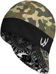 Welder Nation 8 Panel Welding Cap, 100% Cotton, Duck Canvas Exterior, Protective, Durable Men’s Hats with No Unicorn Peak for Welding, Heavy-Duty Jobs,Premium, The Commando (Forest Camo), 7.125