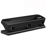 Eagle Desktop 3 Hole Punch, Office Hole Puncher, Low Force, 20 Sheets Capacity