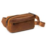 Evergreen Legacy Compact Camera Sling/Genuine Leather/Cross-body Bag/Compatible with Fujifilm X100 Series, X-Pro 3, XT4, Leica M6, Cognac Tan, 10.5 x 5 x 3.5 inches" or "10.5 x 5 x 3.5 cm, Cross-body