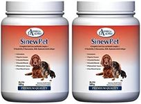 Omega Alpha Pets - Performance & Mobility-A Complete Joint Care and Health Complex + D-Chondroitin, D-Glucosamine, MSM, Hyaluronic Acid & Collagen- SinewPet-500g (Two Bottles)