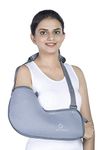 Hexafit Adjustable Active Arm Sling Pouch - Shoulder support, fractured hand and arms, Immobilizer for Injury