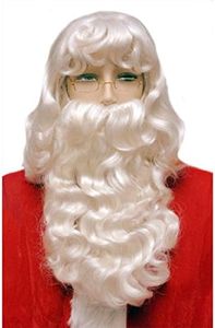 Morris Costumes Santa Wig And Beard Set